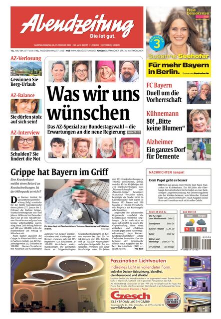 Abendzeitung - 2025-02-22