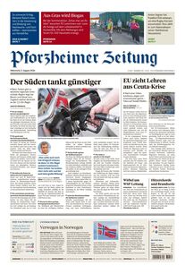 Pforzheimer Zeitung - Ausgabe Pforzheim 2026-08-05