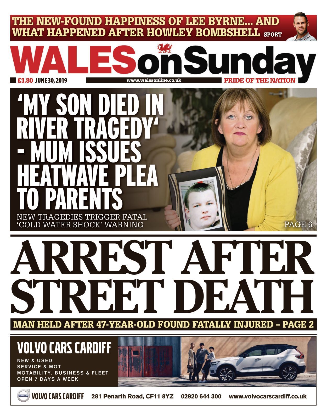 Wales on Sunday 20190630 Wales on Sunday 20190630
