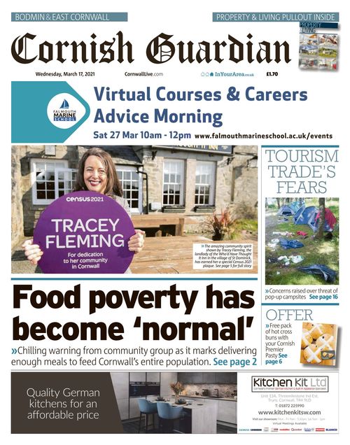 Cornish Guardian Bodmin 2021 03 17 Cornish Guardian Bodmin 2021 03 17