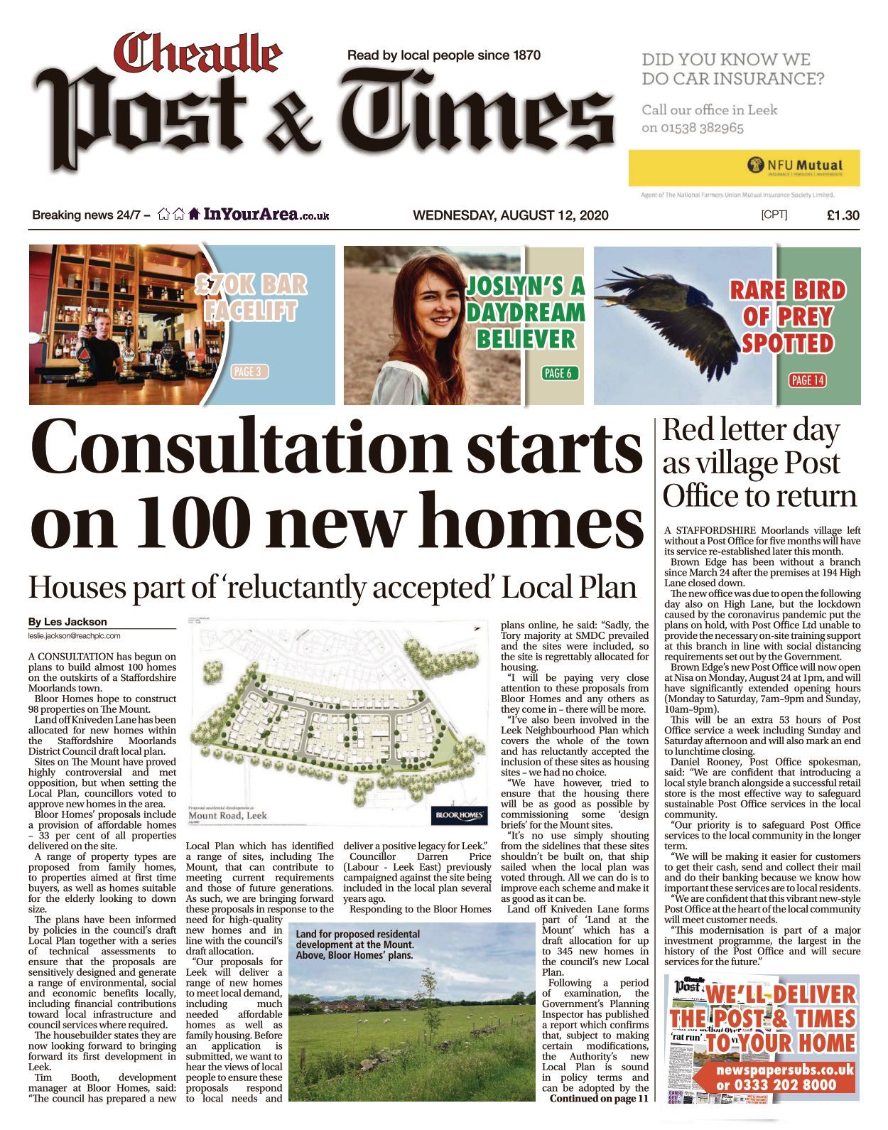 Cheadle Post And Times 20200812