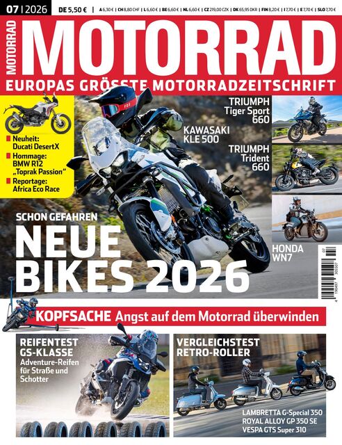 Motorrad Ausgabe 07/2026