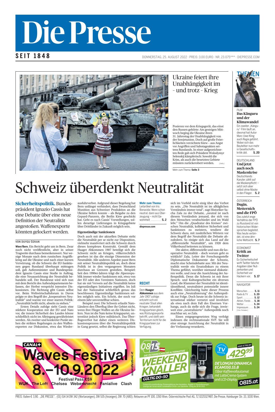 Die Presse - 2022-08-25
