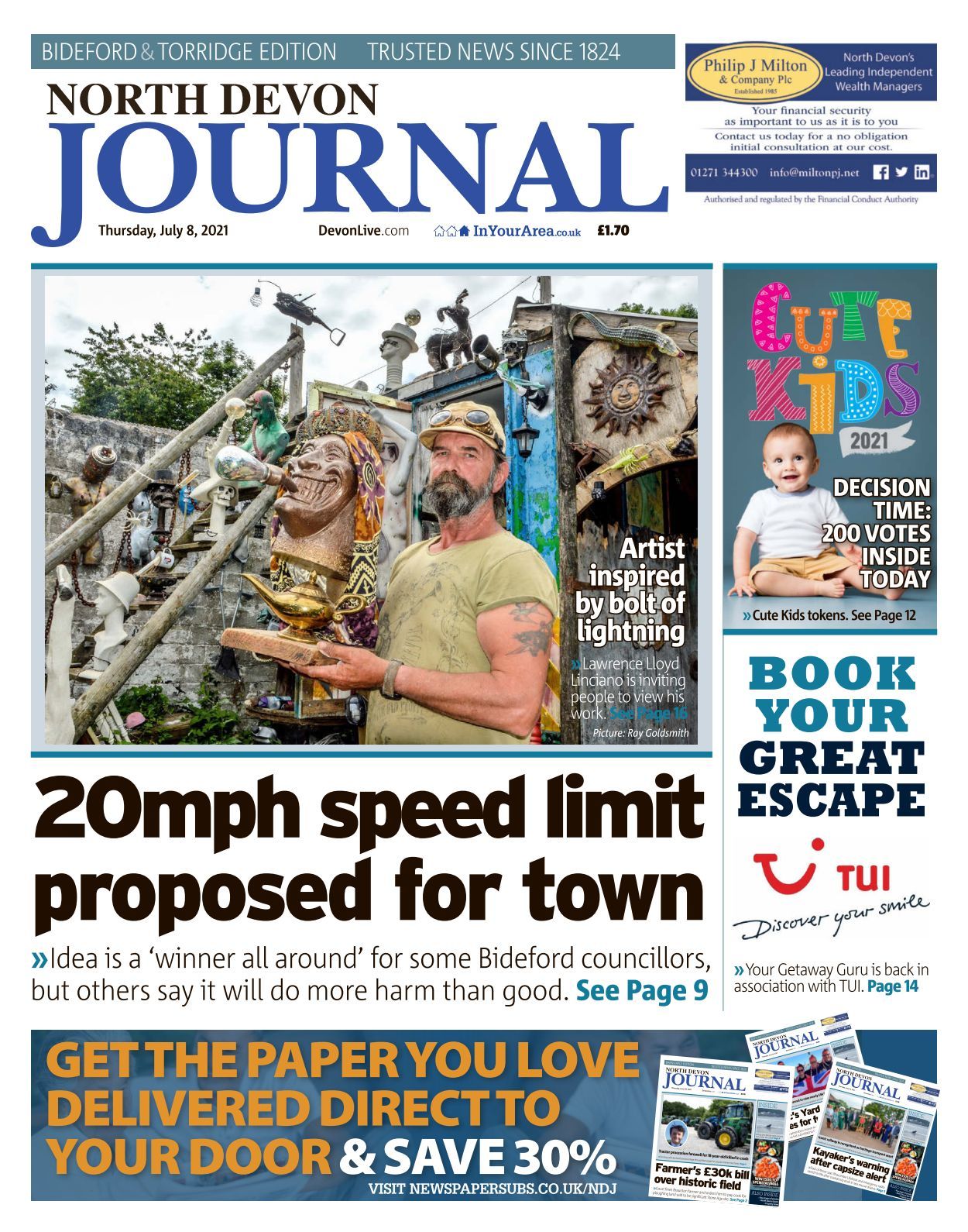 North Devon Journal Bideford 20210708