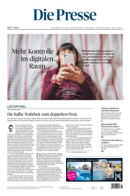 Die Presse 2025-06-18