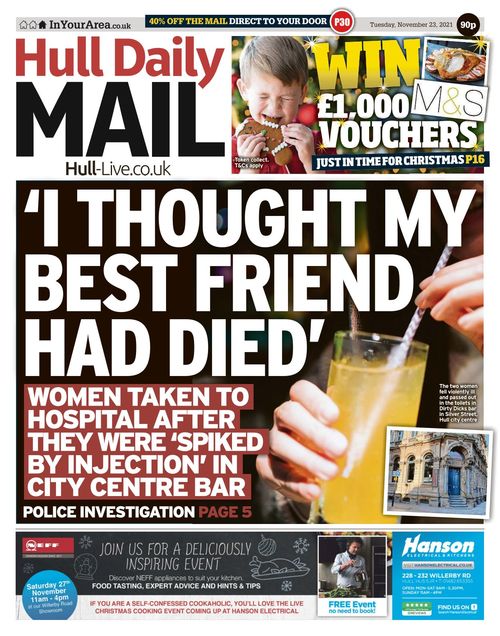 Hull Daily Mail 20211123