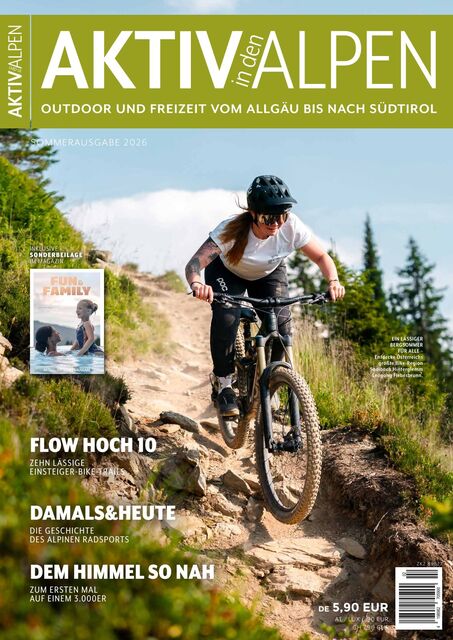 AKTIV in den ALPEN Magazin Sommer 2026