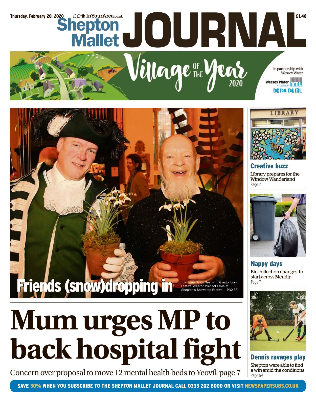 Shepton Mallet Journal 20200220