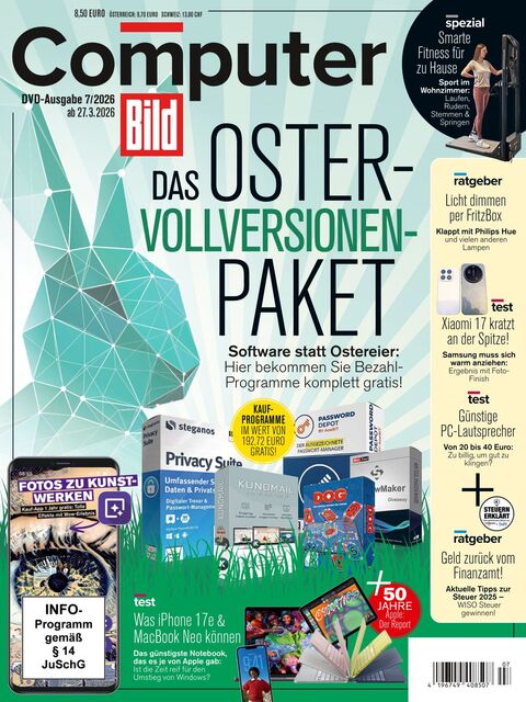 Computer BILD DVD Ausgabe 07/2026