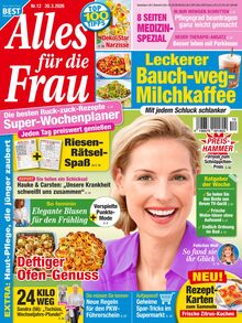 Alles für die Frau Zeitschrift Ausgabe 12/2026
