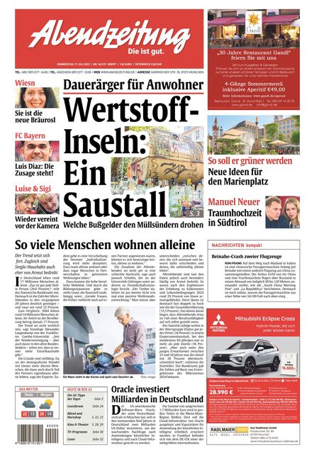 Abendzeitung 2025-07-17