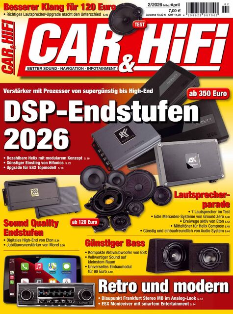 CAR&HiFi Ausgabe 2/2026