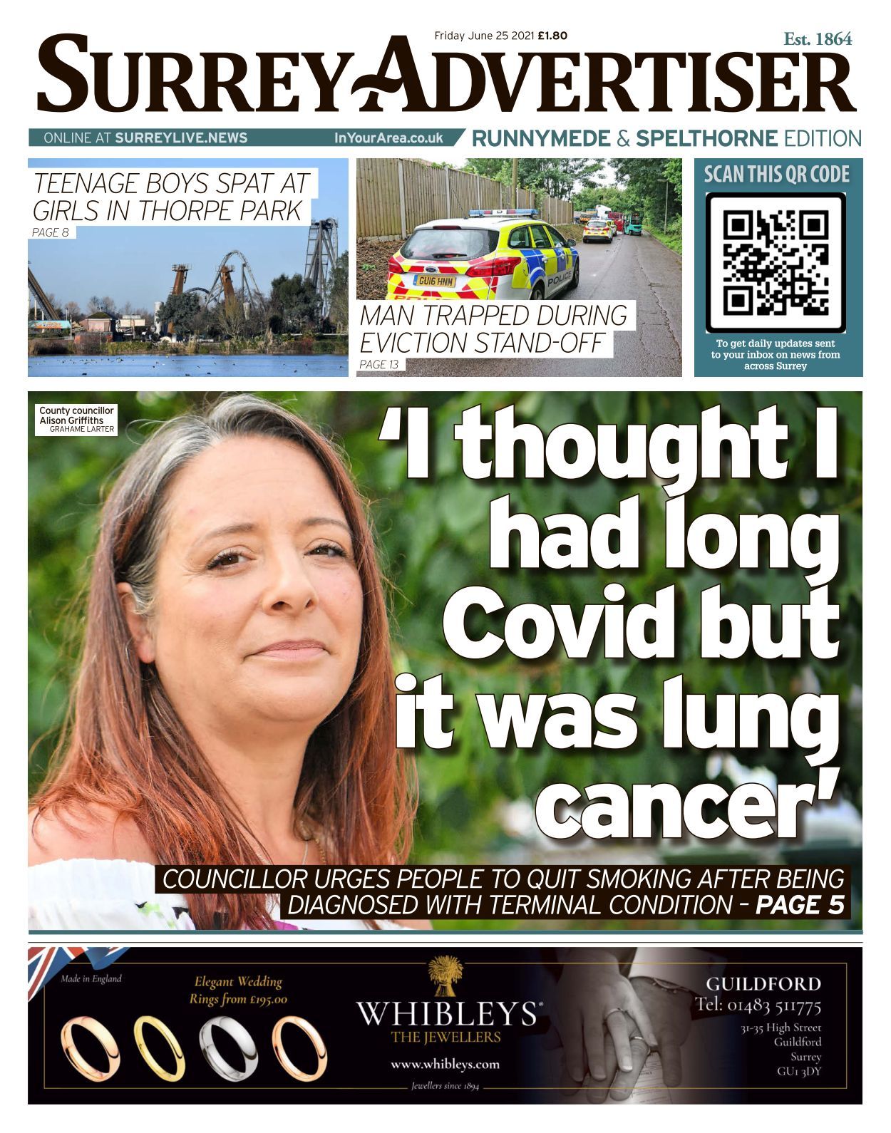 Surrey Advertiser Runnymede 20210625
