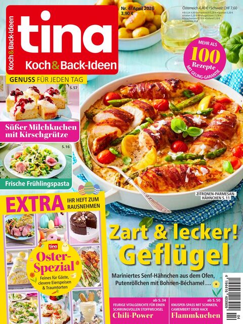 tina Koch und Backideen Ausgabe 4/2026