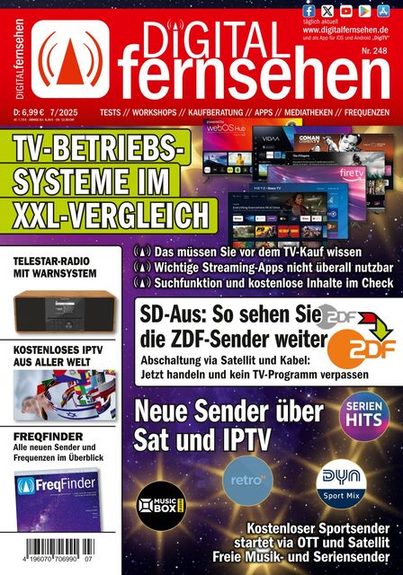 DIGITAL FERNSEHEN Ausgabe 07/2025