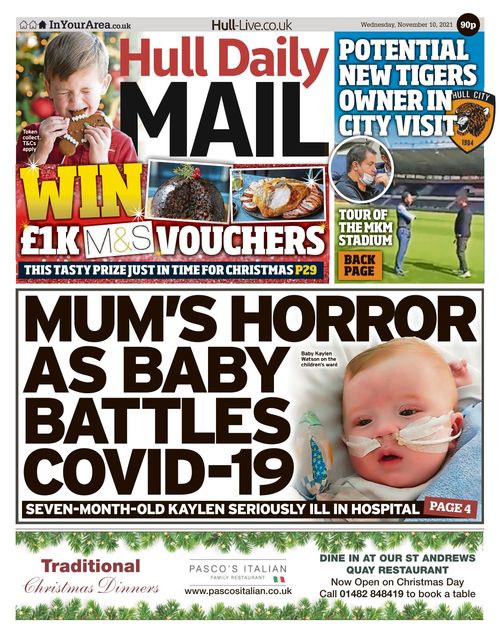 Hull Daily Mail 20211110