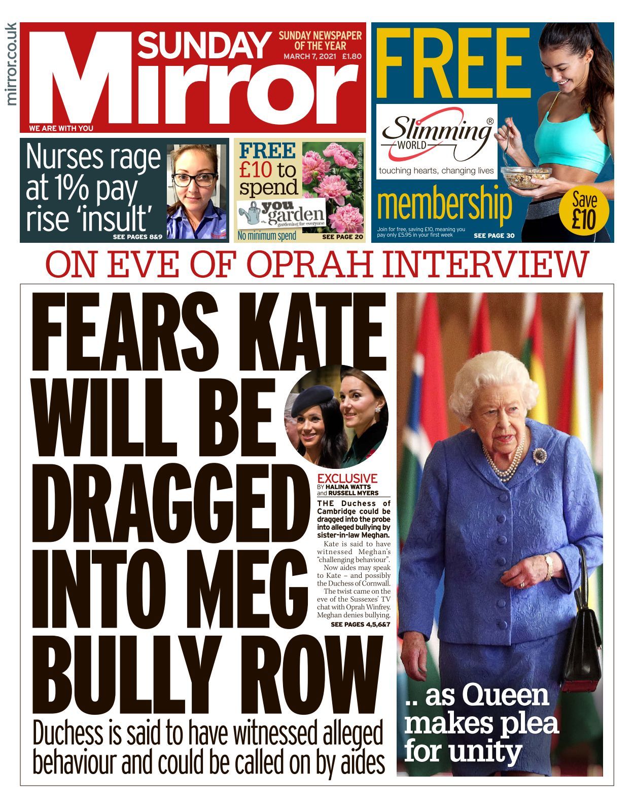 Sunday Mirror 2021 03 07