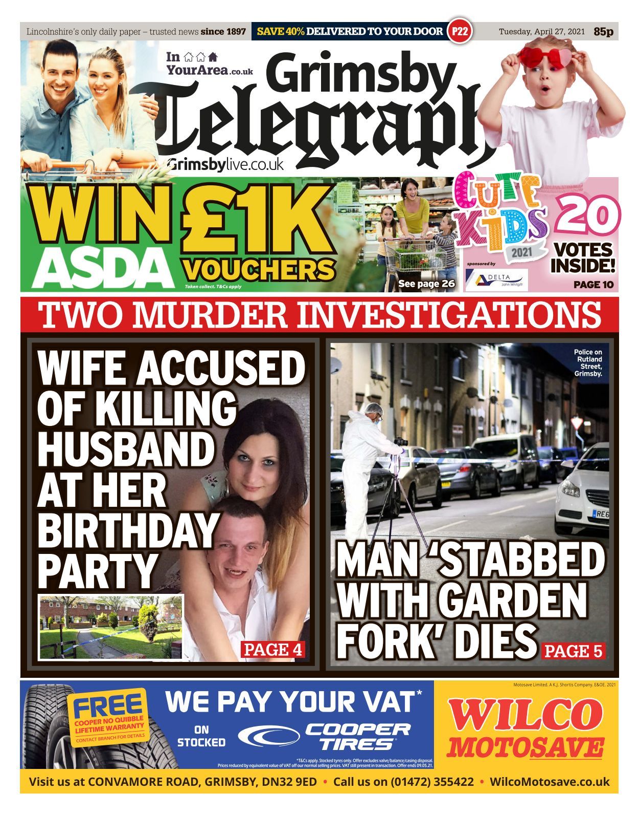 Grimsby Telegraph 20210427