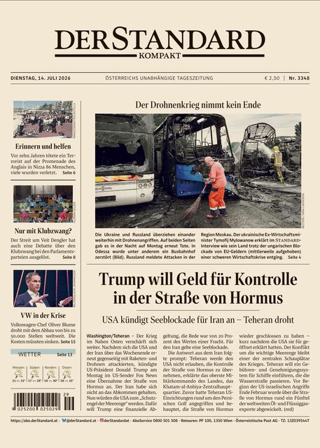 DER STANDARD Kompakt 2026-07-14