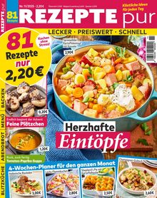 Rezepte Pur Ausgabe 11/2025