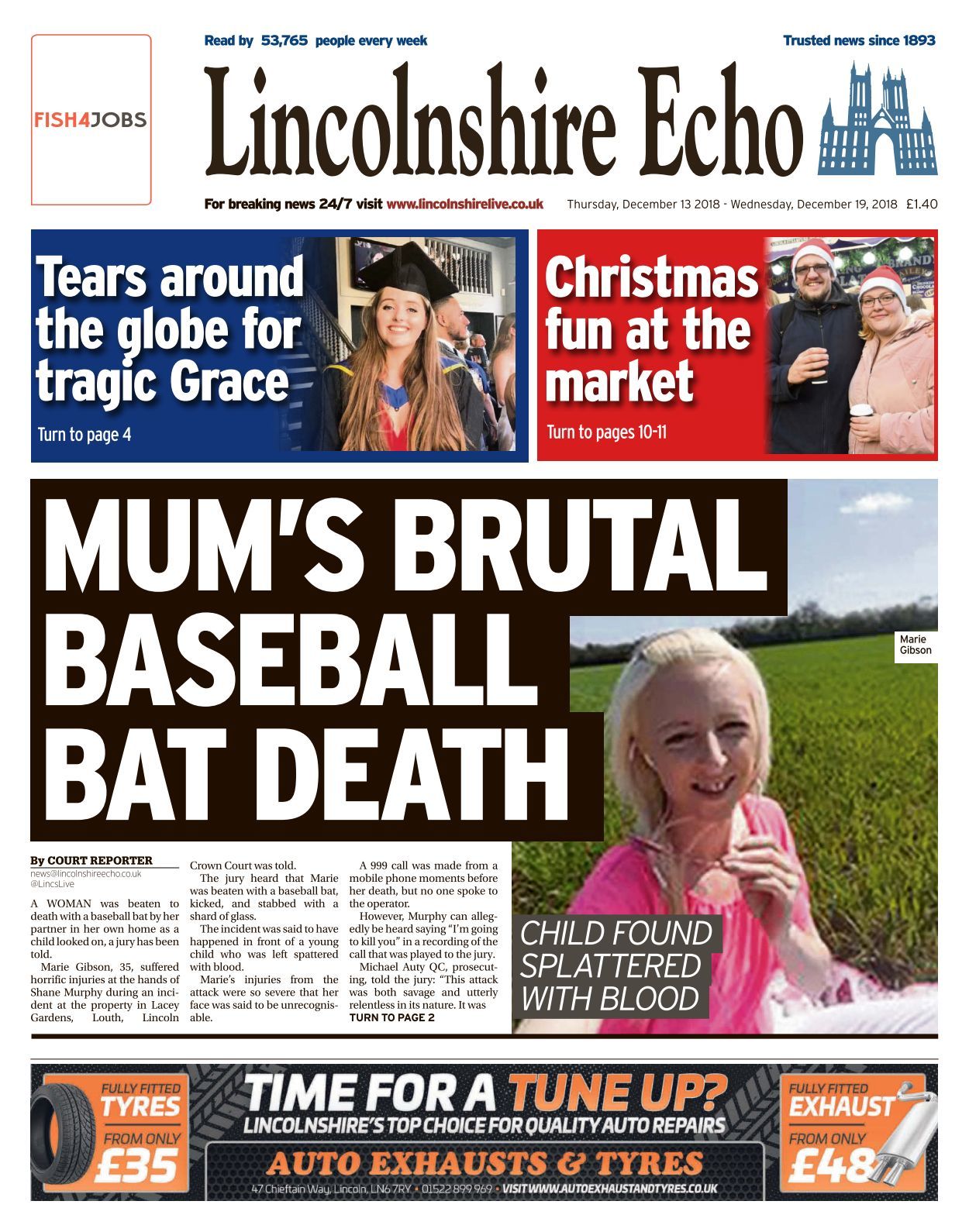 Lincolnshire Echo 20181213