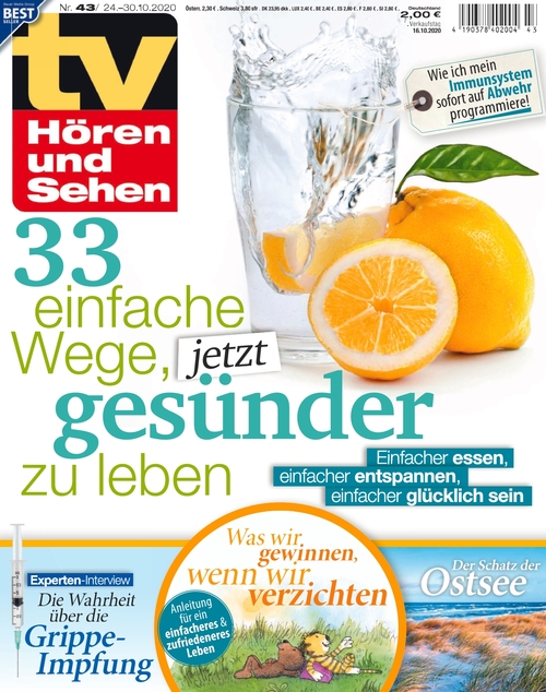 Tv Horen Und Sehen Ausgabe 43 2020