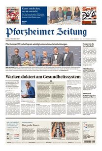Pforzheimer Zeitung - Ausgabe Pforzheim 2025-11-07