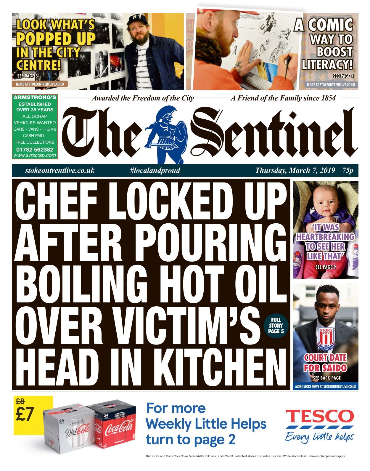 Stoke Sentinel 20190307