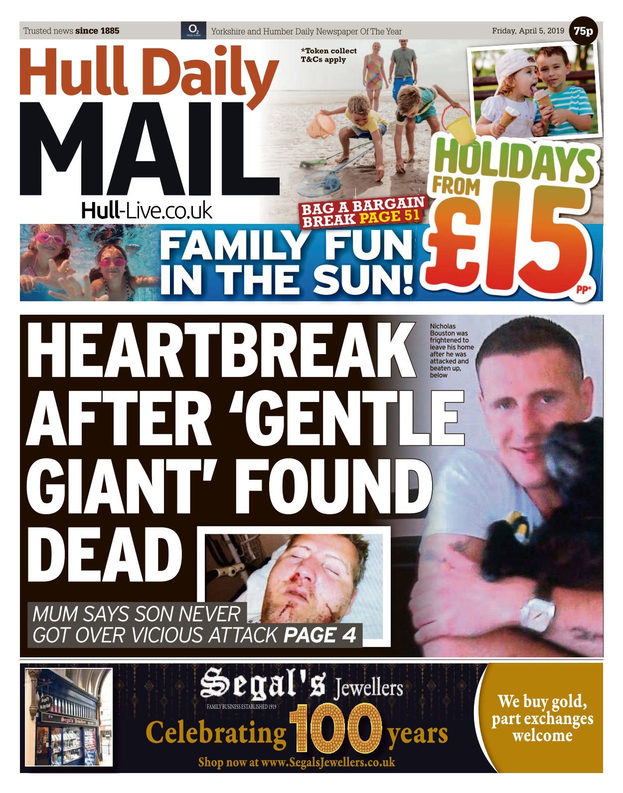 Hull Daily Mail 20190405