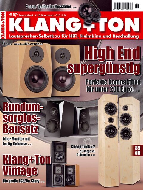 KLANG+TON Ausgabe 06/2025