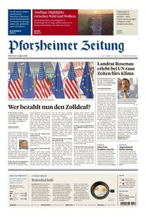 Pforzheimer Zeitung - Ausgabe Pforzheim 2025-08-06