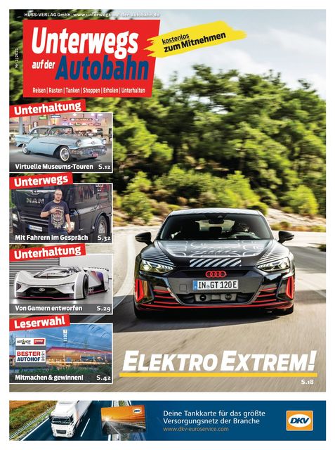 Unterwegs auf der Autobahn Ausgabe 01/2021
