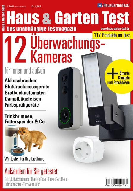 HAUS & GARTEN TEST Ausgabe 01/2026
