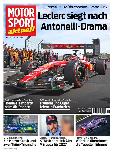 MOTORSPORT AKTUELL 2026-07-07