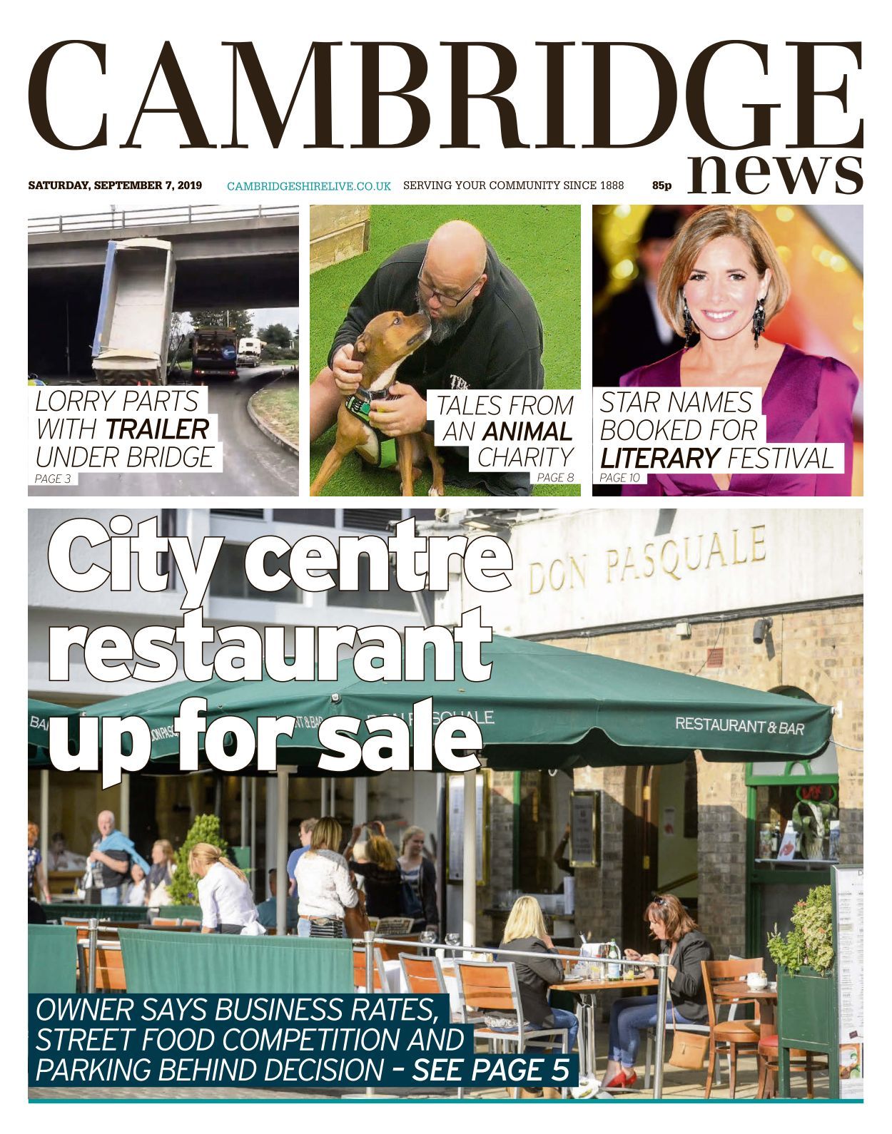 Cambridge News 20190907