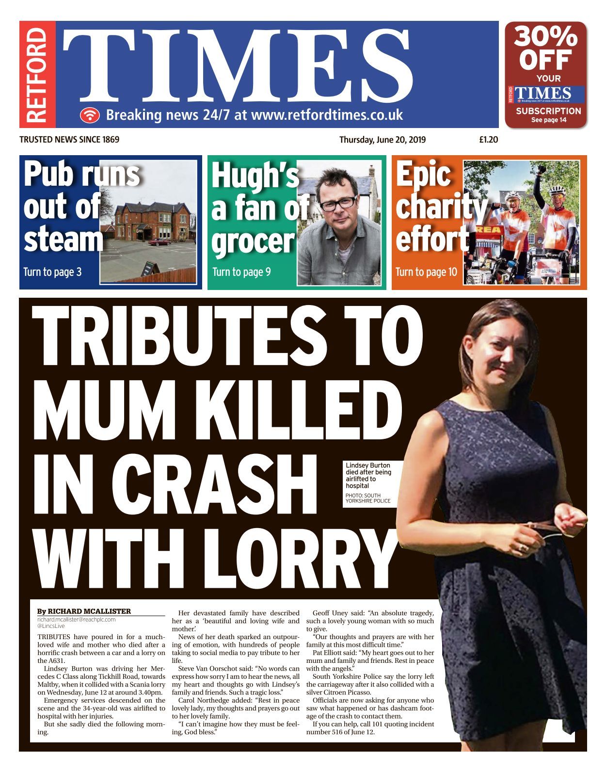 Retford Times 20190620