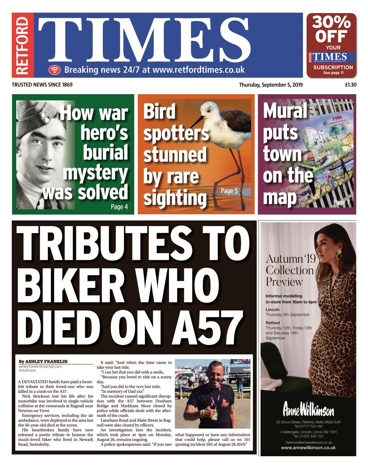 Retford Times 20190905