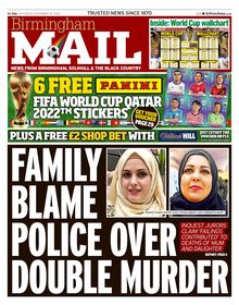 Birmingham Mail Newspaper 2022-11-19
