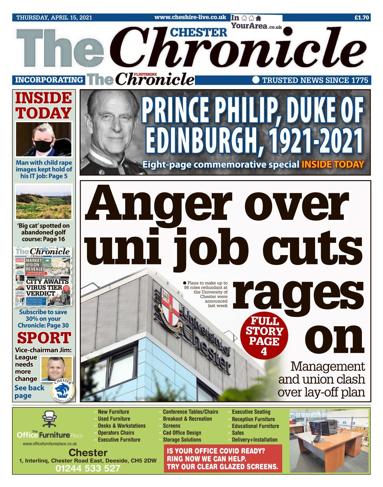 Chester Chronicle 20210415