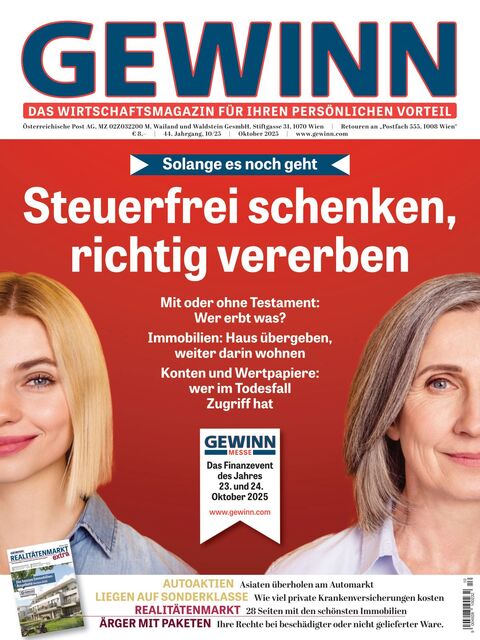 GEWINN Ausgabe 10/2025