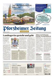 Pforzheimer Zeitung - Ausgabe Pforzheim 2025-07-26
