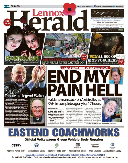 All the latest news, views, sport and pictures from West Dunbartonshire