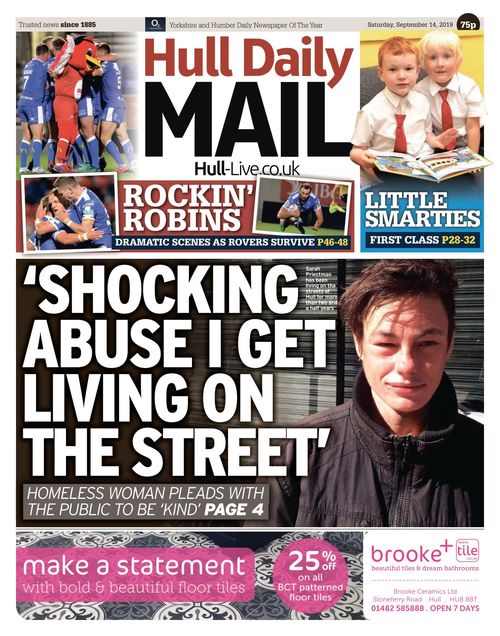 Hull Daily Mail 20190914