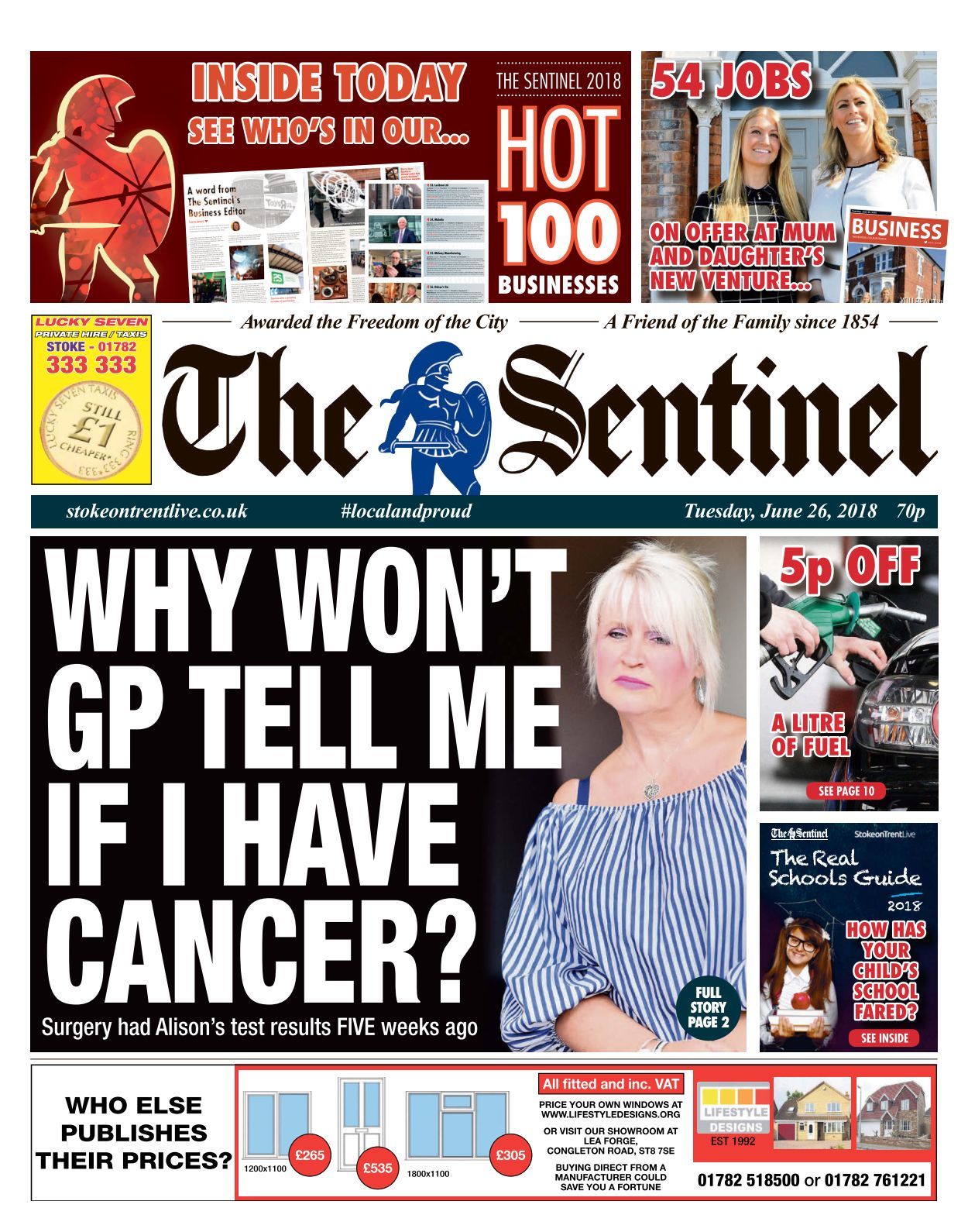 Stoke Sentinel 2018 06 26