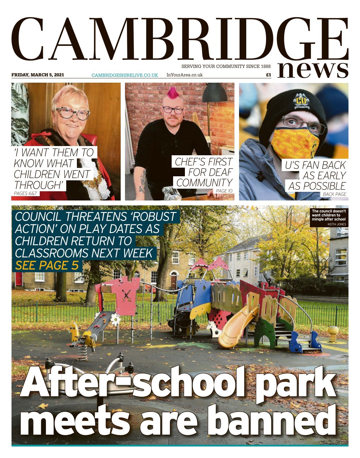 Cambridge News 20210305