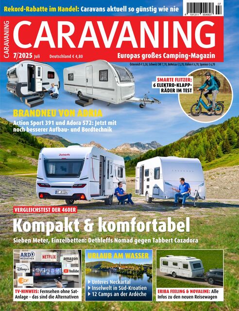 Caravaning Ausgabe 07/2025