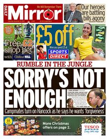 Daily Mirror Newspaper 2022-11-12