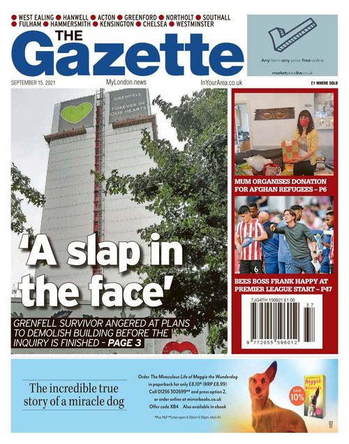 Ealing Gazette 2021 09 15