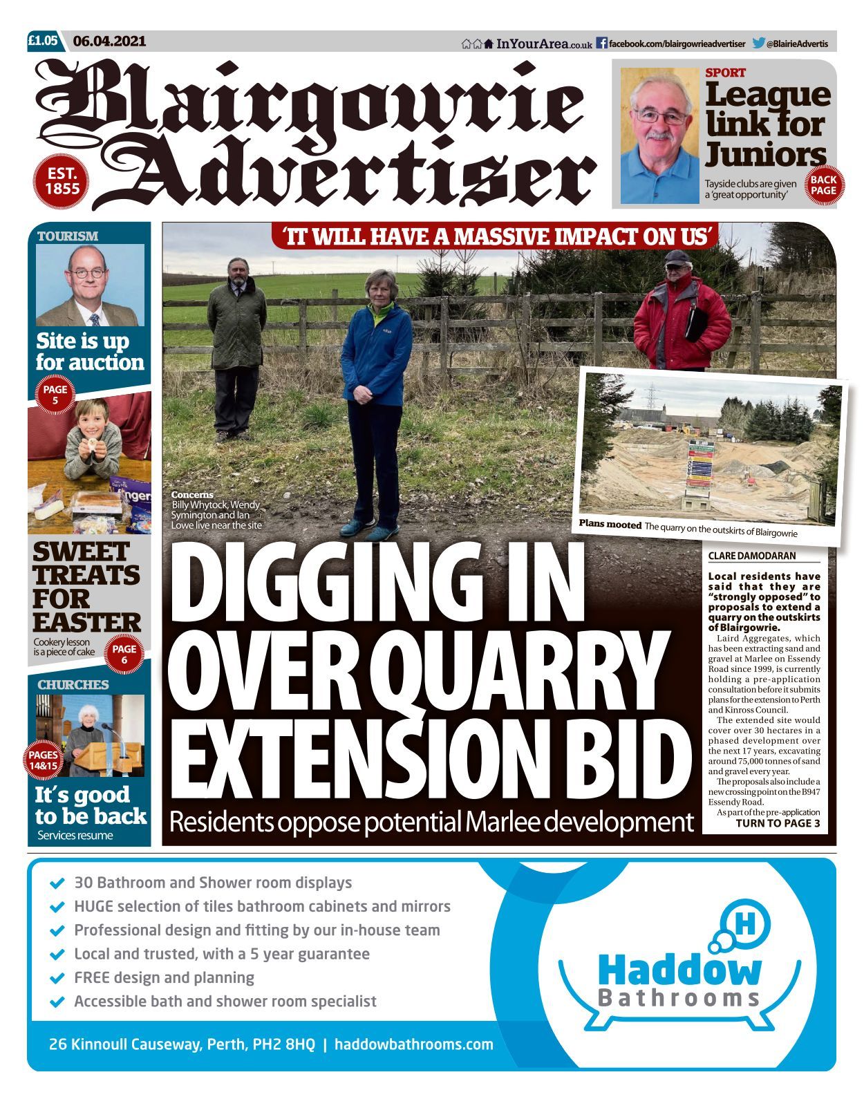 Blairgowrie Advertiser 2021 04 06