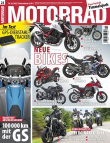 Motorrad Magazin Ausgabe 22/2022